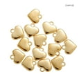 thumbnail image 4 of Colgantes en forma de corazón Sonducket 100 piezas Aleación Dorado, 4 of 6