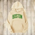 thumbnail image 2 of XIYON Mens Fashion Hoodies Men's Fall Winter Warm Fashion Casual Letter Printed Hooded Sweatshirts Sportswear Fall Outfits 2025, 2 of 3