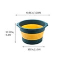 thumbnail image 3 of Lavabo plegable para el hogar, lavabo portátil, cubo para los pies, lavabo de plástico plegable para viajes, camping al aire libre, 3 of 3