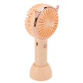 thumbnail image 2 of Compacto y portátil, perfecto para viajes y aventuras. Ventilador de mano USB de 3 velocidades en amarillo para divertirse al aire libre., 2 of 8