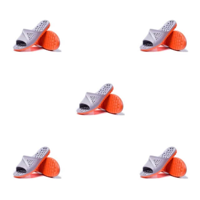 Zapatillas Minnieouse Badslippers antideslizante Playa Moda Transpirable Gris/Naranja S