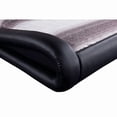 thumbnail image 2 of Dona Contemporary Faux Leather Platform Bed, Black, Queen, 2 of 5