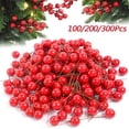 thumbnail image 2 of Estambres de perlas de 50-300 piezas, flor Artificial, bayas pequeñas, cereza, para boda, fiesta, caja de regalo, corona de Navidad, decoraciones para el hogar, 2 of 4