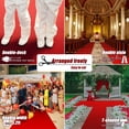 thumbnail image 4 of Pasillo de alfombra roja EZLucky 0,8 x 9,14 m, fieltro no tejido de 130 GSM, 4 of 8