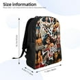 thumbnail image 3 of Wonder Woman Backpack Printed Travel Backpack For Daily Work Sports Backpack Travel Bag 17 inch, 3 of 6