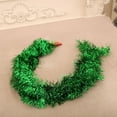 thumbnail image 2 of CuiLiyq Christmas Tinsel Twist Garland, 5.91 Ft Plastic Color Strips Holiday Decorations, for Xmas Tree Indoor Outdoor Home Party Supply (Green), 2 of 3