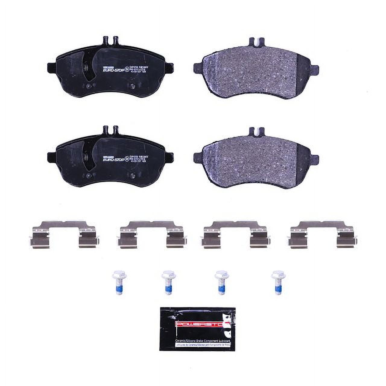 Power Stop Front Euro-Stop ECE-R90 Certified Brake Pad ESP1258