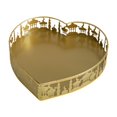 thumbnail image 4 of Ramadán Sirviendo la bandeja Eid Mubarak Bandeja Decoración del regalo de Ramadán Decoración de la mesa del Ramadán para la islámica para reuniones de eventos Farmhous Oro, 4 of 8