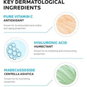 La Roche-Posay Pure Vitamin C Eyes Cream with Hyaluronic Acid, 0.5 fl oz