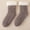 Gray, variant on Voska Women's Warm Fleece Lined Floor Socks Sherpa Thick Snow Socks Cozy Sleeping Socks Home Winter Gift for Women Girls Beige One Size