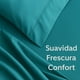 thumbnail image 4 of Juego de Sabanas Tacto Algodón Petroleo Individual Kyuden Home, 4 of 5