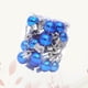 thumbnail image 4 of Mini bolas navideñas azules de 2 cm de Linaichen, adornos irrompibles para árboles y bodas (24 unidades), 4 of 6