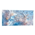 thumbnail image 3 of AZXY Coastal Starfish Beach Towel, Microfiber Seashell Print Quick Dry Absorbent Towel, Large Soft Towel for Pool, Gym, Summer Outdoor, 3 of 7