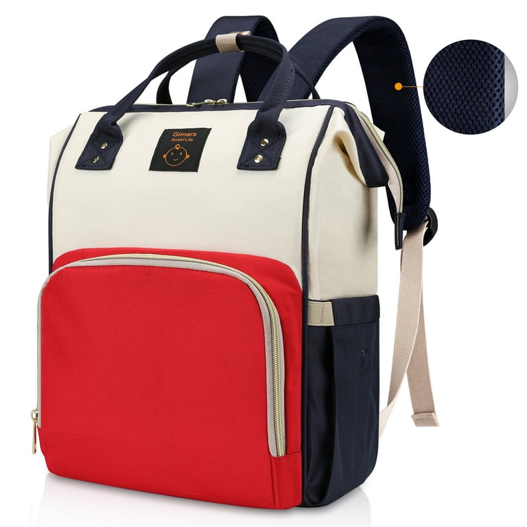 Travel Diaper Bag with Multiple Pockets, Multifunctional Bag