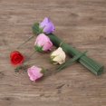 thumbnail image 2 of PENGXAING Rose Stem 50Pcs Decorative Realistic Texture Exquisite Rose Stem Floral Decoration, 2 of 4
