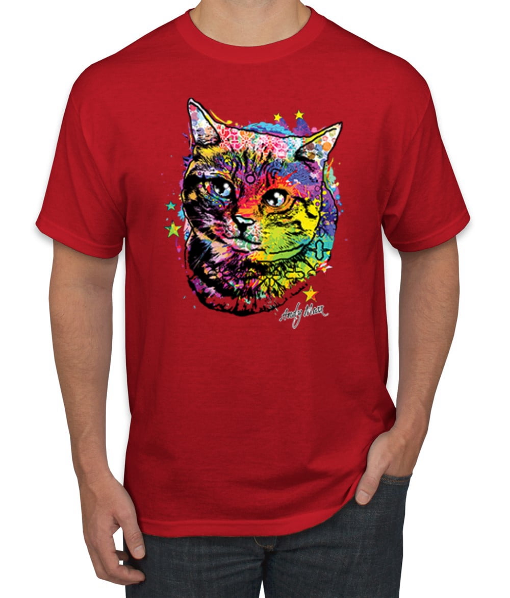 Cute Colorful Rainbow Cat Animal Lover 