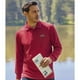 thumbnail image 3 of Atlas For Men - Polo de Manga Larga para Hombre - Pack de 2 (Rojo, Azul), 3 of 7