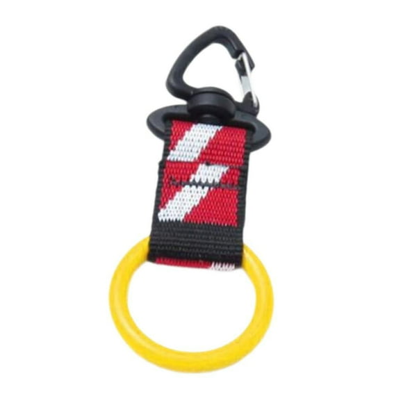 Cinturón de retención del portavasos para boquilla de bucetas para deportes acuáticos al aire libre de playa bandera de aro amarillo