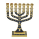 thumbnail image 3 of Candelabro de 7 cabezas de regalo Candelabro de epoxi de doble cara dorado Candelabro de artesanía de regalo, 3 of 4