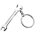 thumbnail image 2 of Naierhg 2Pcs Zinc Alloy Wrench Spanner Hand Tool Shaped Design Pendent Keyring Key Chain Gift, 2 of 8
