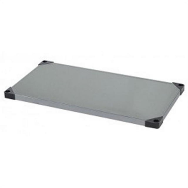 Étagère Solide, Inox - 14 x 48 Po.