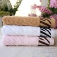 thumbnail image 6 of Walbest Ultra Absorbent Tiger Pattern Bamboo Fiber Bath Towel Home Washcloth Hand Towel, 6 of 7