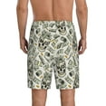 thumbnail image 2 of Yiaed Skull with Cash for Men's Soft Sleep Pajama Short Lounging Pajama Shorts-XX-Large, 2 of 8