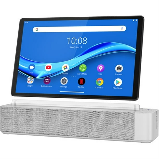 Lenovo Smart M10 with Alexa Smart Dock Tablet Gray&nbsp; (Used) - Walmart.com