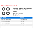 thumbnail image 2 of Spark Plug Tube Seal Set - Compatible with 1988 - 1997, 2005 - 2006 Toyota Corolla 1989 1990 1991 1992 1993 1994 1995 1996, 2 of 2