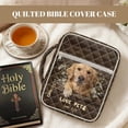 thumbnail image 7 of FOR U DESIGNS Golden Retriever Print Bible Case for Women Men Lightweight Carrying Organizer Bag Bible Protective with Handle and Zipper Handbag for Bible Study/Daily Use, 7 of 7