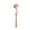 Rose Gold, variant on CHENjy 6-Piece Stainless Steel Serving Spoon Set - Multi-Use Coffee Stirrers & Dessert Spoons with Ergonomic Handle for Home, Café & Restaurant Use, Dishwasher Safe