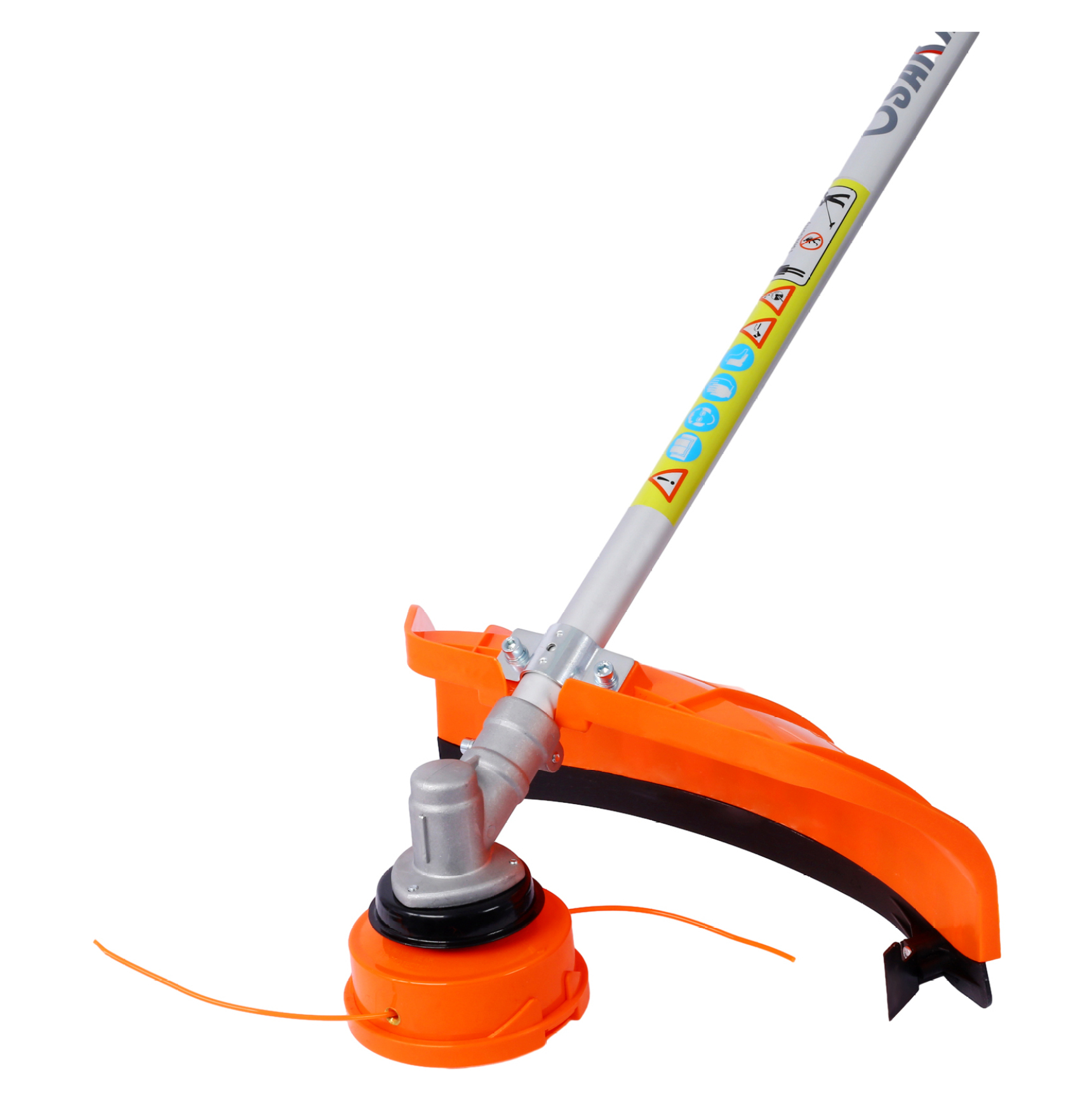 52cc Gas Weed Eater String Trimmer Brush Cutter, 2-in-1, 18"/10", Shoulder Strap