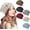 Multicoloured, variant on 6 Pcs Cotton Crochet Beanie for Women Slouchy Knit Crochet Hat Summer Winter Soft Comfortable Floral Skull Cap Daily