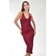 thumbnail image 4 of Set de vestido y sueter con brillo Roman Fashion /Juvenil, 50210 (Vino) vino G, 4 of 5