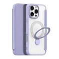 thumbnail image 2 of FeiKong DUX DUCIS Skin X Pro Series para iPhone 16 Pro Max Funda magnética con función atril de cuero, 2 of 5