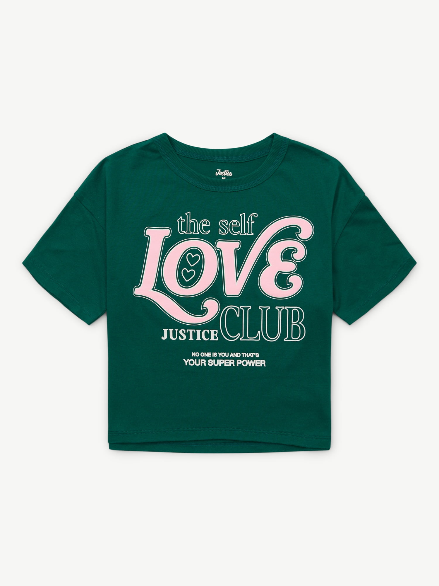 Justice Girls EDF Short Sleeve Tee, Sizes XS - XLP