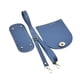thumbnail image 3 of Bolsa de ganchillo con base inferior, juego de fabricación de bolsas DIY para bolso de mano, bolso cruzado hecho a mano Azul, 3 of 8