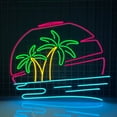 thumbnail image 2 of Glowneon Beach Neon Signs, Summer Wall Decor, 2 of 4