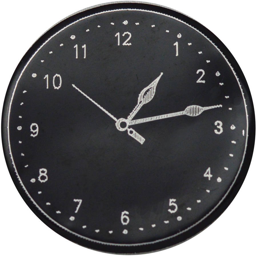 Metal Clock Face, 45pk, Large Black