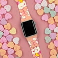 thumbnail image 2 of Peanuts Valentines HD Watch Band for Apple Watch - 42/44/45/49mm(46mm Series 10/11) Long Hugs & Kisses by Affinity Bands, 2 of 4