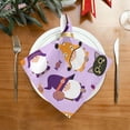thumbnail image 2 of Coolnut Halloween Gnome Cloth Napkins Set of 6,Reusable Washable Polyester Dinner Table Napkins for Kitchen,Dining,Restaurant,Party Decoration, 2 of 7