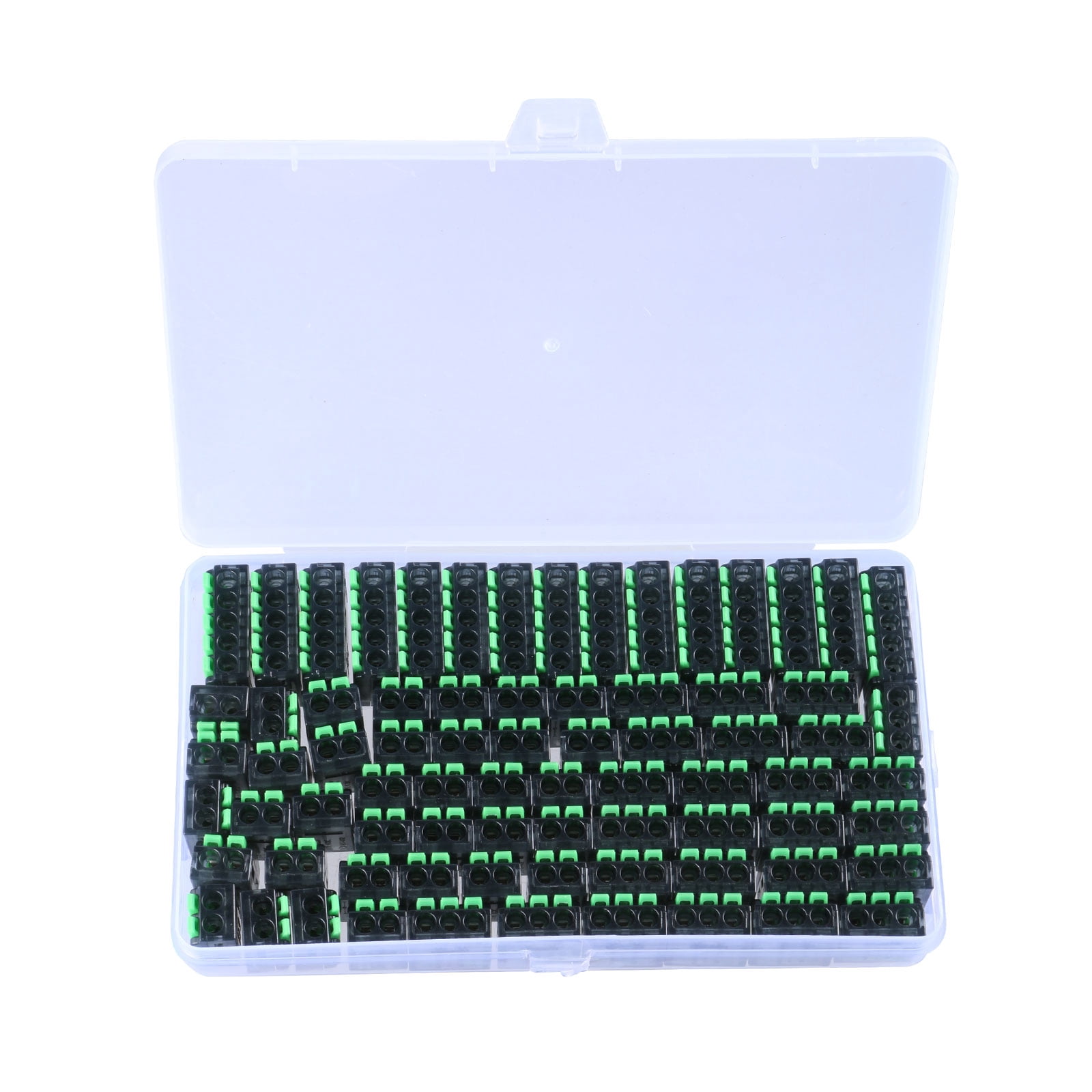 BIBABLYKE 75Pcs Lever Wire Connector Fast Connection Terminals Electrical Connectors Quickly Cable Splicing Terminals Easy to Use
