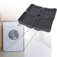 thumbnail image 3 of Almohadillas antivibración para lavadora, 4 Uds., pedestales , antideslizantes, resistentes al , a prueba de golpes, duraderos,, 3 of 9