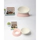 thumbnail image 2 of French Bulldog Food Bowl, Slanted Tilted Pug Food Water Bowl Non Slip Pet Feeder Compatible Frenchie, Shih Tzu, Flat Faced Dogs, Cat, 2 of 5