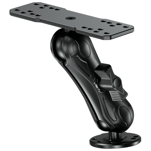 Soporte Fish Finder VAZESWIN de aleación de aluminio para Garmin y más