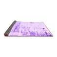 thumbnail image 2 of Ahgly Company Indoor Square Oriental Purple Industrial Area Rugs, 8' Square, 2 of 4