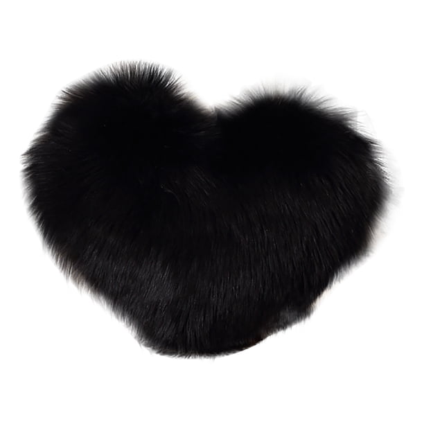 Yhmxh Fundas para cojines decorativos, cojines con forma de corazón, decoración para sofá, aptos para coche, oficina y hogar. Funda de cojín con forma de corazón (sin relleno).