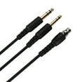 thumbnail image 1 of Adaptador de cable de repuesto Bling Bling 200 cm para auriculares de aviación con interruptor, 1 of 4