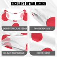 thumbnail image 4 of Red Polka Dots Pattern Summer Pajama Set Soft Cotton Short Sleeve Sleepwear 2PCS Pajama Sets Breathable Lounge Set Size 5Y, 4 of 7
