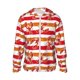 thumbnail image 1 of Fotbe Red Lobster Chaqueta con Protección Solar UPF 50+ para Hombre y Mujer, Camisa con Capucha y Bolsillos-XX-Large, 1 of 7